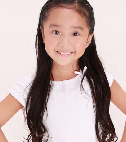 キッズモデルのオーディション写真