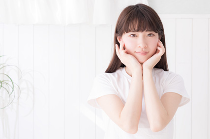元気なイメージの二分袖 オーディションの服装