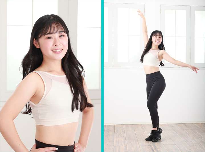 チアリーダー オーディション写真