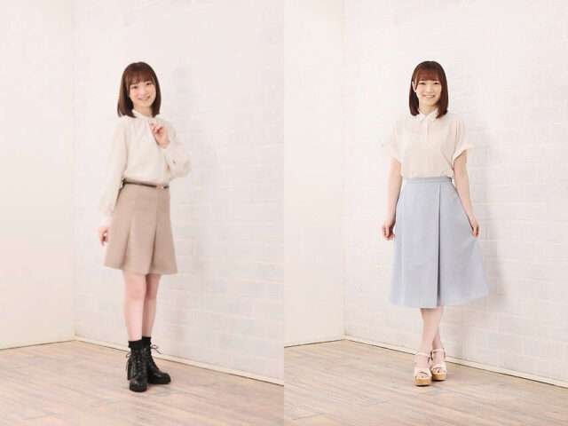 異なるスタイルの声優オーディション写真